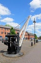 Crane in Coventry Canal Basin.