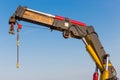Crane with detail of a jib Royalty Free Stock Photo