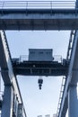 Crane in the dockyard Royalty Free Stock Photo