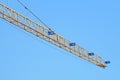 Crane gru detail Royalty Free Stock Photo