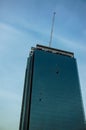 Crane and high building under construction