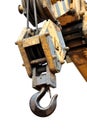 Crane hook Royalty Free Stock Photo