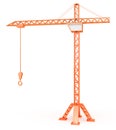 Crane with hook