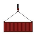 Crane Hook Lifting Container