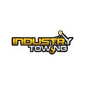 Crane Hook Towing industry shinny word mark , letter mark logo vector