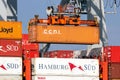 crane port sea container
