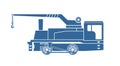 Crane tank. Steam locomotive Royalty Free Stock Photo