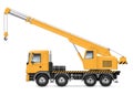 Crane truck vector illustration