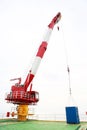 Crane under maintenance routine job by crane operator or technician, fix and service crane with preventive maintenance schedule Royalty Free Stock Photo