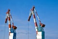 Cranes Royalty Free Stock Photo