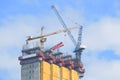 Cranes construction industrial