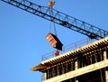 Cranes on the construction site