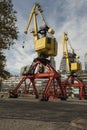 Cranes - Puerto Madero Royalty Free Stock Photo