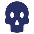 Cranium Isolated Vector icon which can easily modify or edit