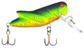 Crankbait used for fishing that looks like a grasshopper Royalty Free Stock Photo