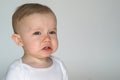 Cranky Baby Royalty Free Stock Photo