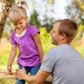 Cranky little girl Royalty Free Stock Photo