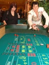 Craps With Elvis 6 Royalty Free Stock Photo