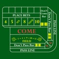 Craps Table Icon