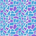 Craquelure seamless pattern. Cracks, broken glass endless background, repeating texture. Vector illustration
