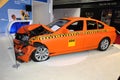Crash test with a BMW