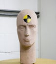 Crash Test Dummy Head