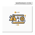 Crashes color icon