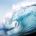 A wave in the ocean