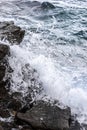 Crashing sea waves Royalty Free Stock Photo