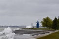 Crashing Surf Diversey Harbor