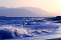 Crashing Waves on Andalusian Coast