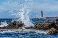 Crashing Waves, Port Andratx, Mallorca, Spain