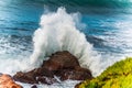 Crashing Waves and Surf Royalty Free Stock Photo