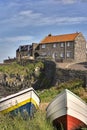Craster Harbour Royalty Free Stock Photo