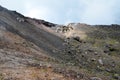 Crater of active volcano Yzalco, El Salvador