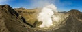 Crater of Bromo vocalno, East Java, Indonesia Royalty Free Stock Photo