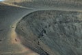 Crater of Cinder Cone, Lassen Volcanic National Park Royalty Free Stock Photo