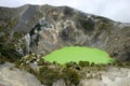 Crater of the Irazu volcano Royalty Free Stock Photo