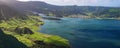 Crater lake in Azores