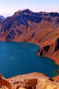 Crater Lake of Changbai Mountain Royalty Free Stock Photo