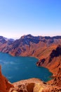 Crater Lake of Changbai Mountain Royalty Free Stock Photo