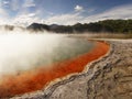 Hot Thermal Springs, Crater Lake Royalty Free Stock Photo