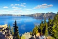 Crater Lake, National Park, Oregon United States Royalty Free Stock Photo