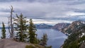 Crater Lake National Park in Southern Oregon, America, USA. Royalty Free Stock Photo