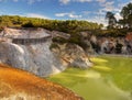 New Zealand, Rotorua, Crater Lake Royalty Free Stock Photo