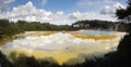 Crater Lake, Volcanic Landscape Royalty Free Stock Photo