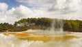 Crater Lake, Volcanic Landscape, New Zealand Royalty Free Stock Photo