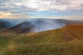 Crater of masaya volcano