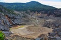 Crater on Mount Tangkuban Prau, Bandung, Indonesia