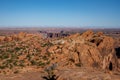 Crater Overlook On The Upheaval Dome Trail Royalty Free Stock Photo